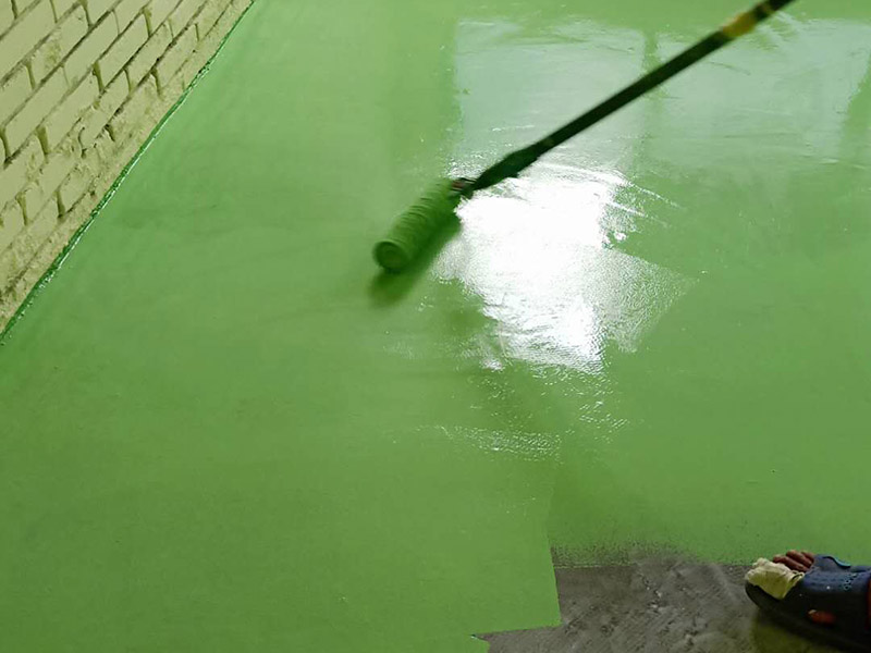 水性环氧地坪漆施工